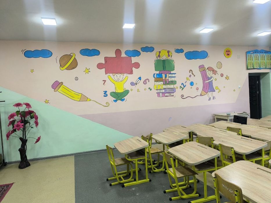 Devorga rasm chizish