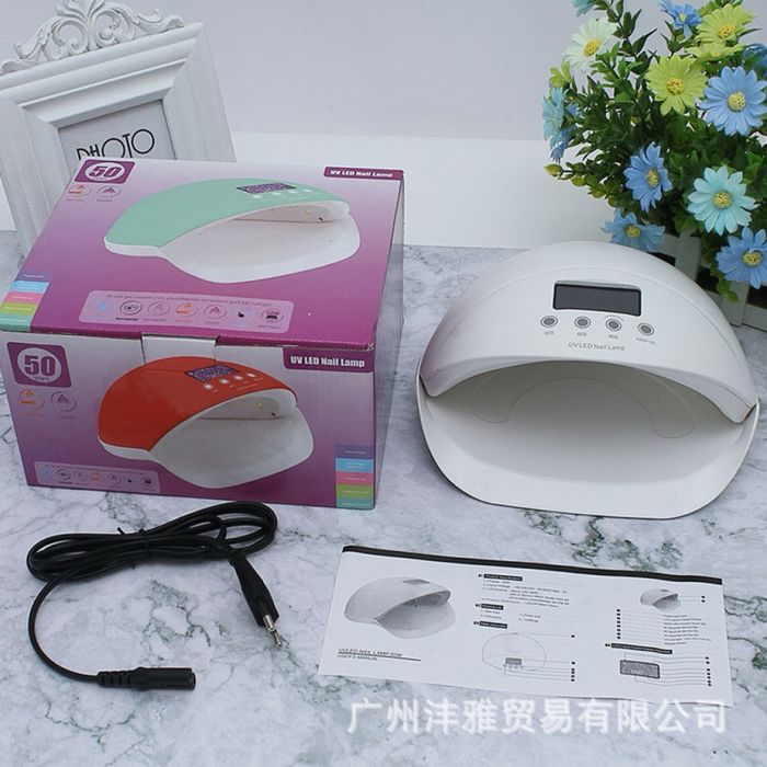 Пфофесионална UV лампа 50 W двуцветна светодиодна лапмпа