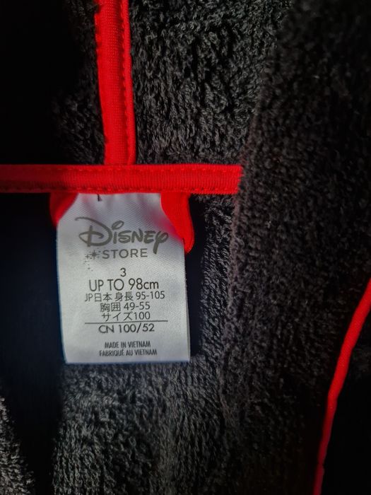 Дисни халат размер 98 см.