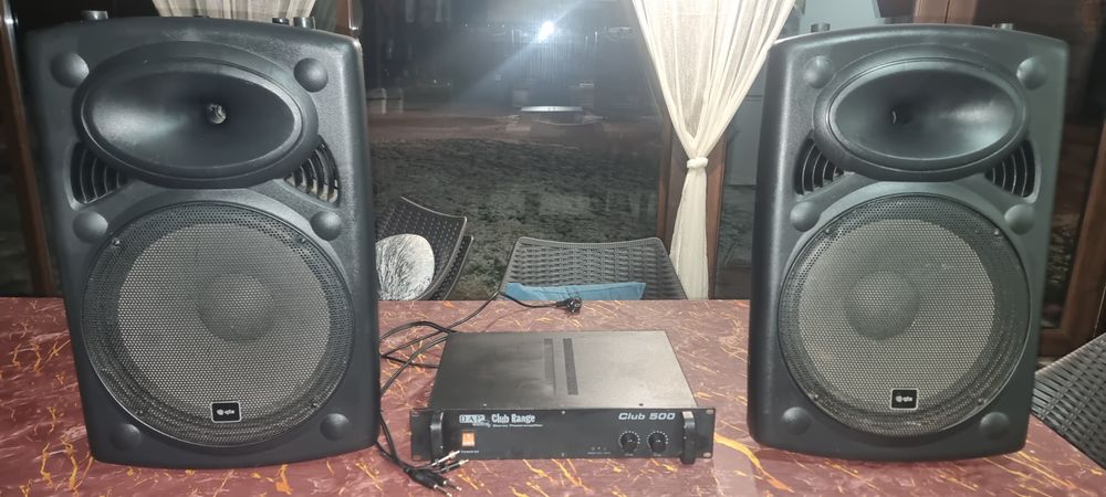 Boxe qtx 350w rms pus putere 500w rms