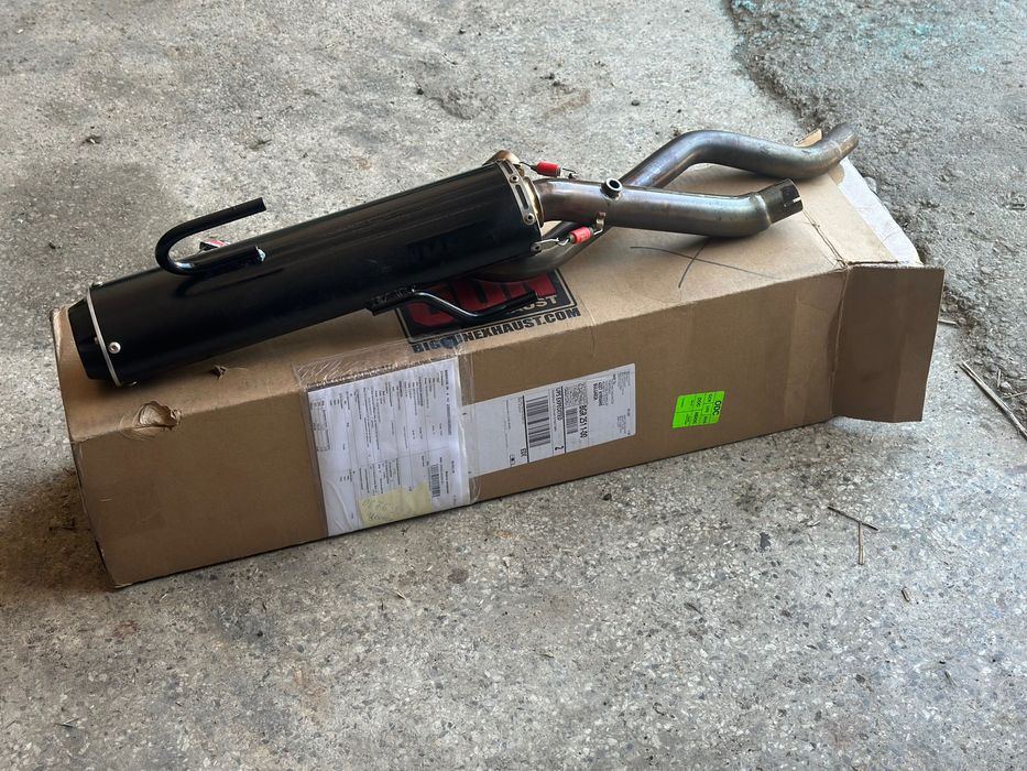 ауспух big gun honda trx+power box