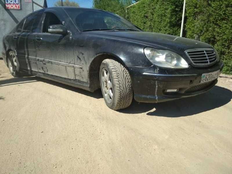 Бампер Mercedes S-Class W220  Стекловолокно Прочный и лёгкий