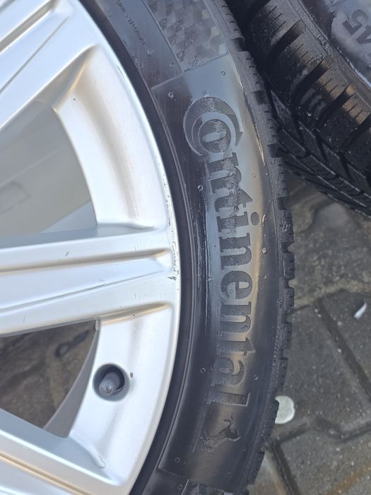 Roti/Jante  Audi R19,245/45 19,Anvelope iarna Continental DOT3323,SENZ