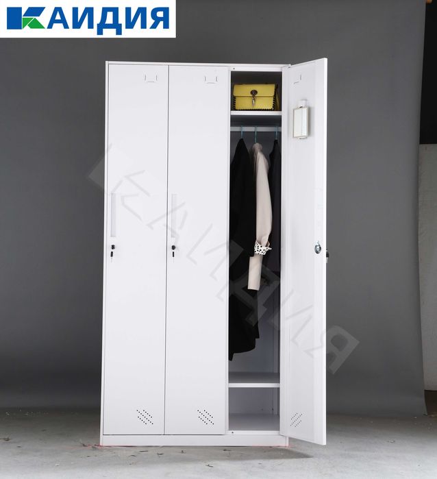 Kiyim saqlash uchun metall shkaf | Шкаф для хранения одежды