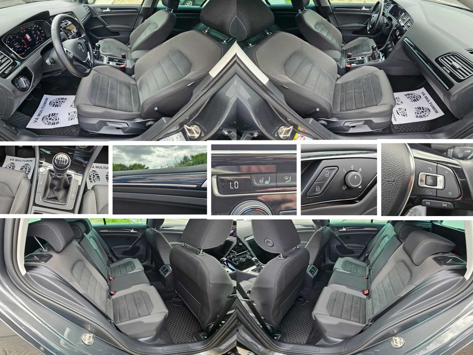 VW Golf 7.5 Facelift HighLine 2.0TDI 150cp Manual / Faruri MATRIX Distronic VIRTUAL Keyless / TOP