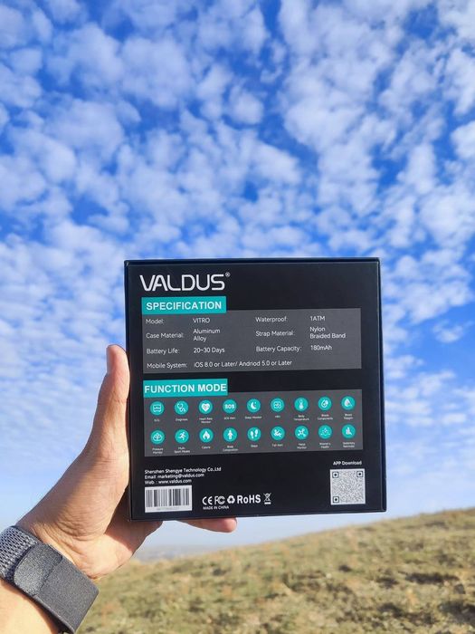 Smart bracelet Valdus Vitro ,  смарт браслет валдус витро