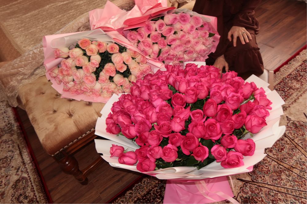 Түркістан букет гүлдер