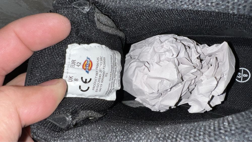 Новые спец ботинки Дикис