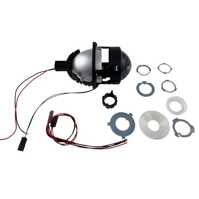 Би Лед Лупи За Вграждане 2.5" A002 - 34W / 42W, 12V, Bi Led