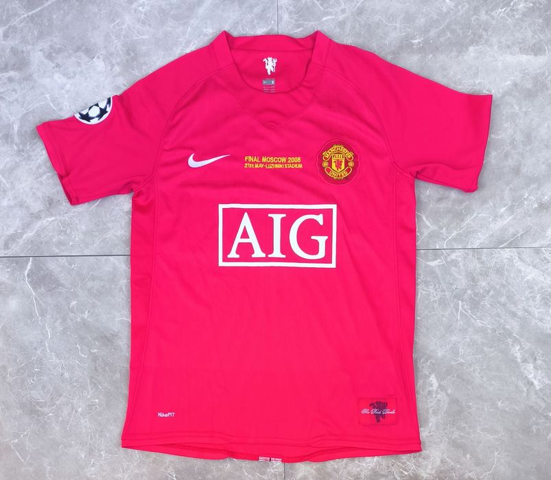 Cristiano Ronaldo Manchester United 2007/2008 Home Retro Jersey