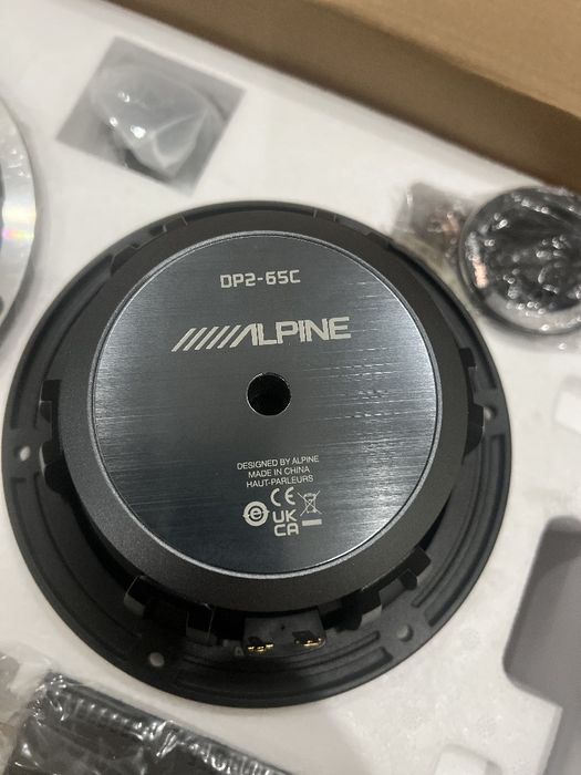 Alpine DP2-65C 6,5-дюймовый компонентный 2-полосный динамик