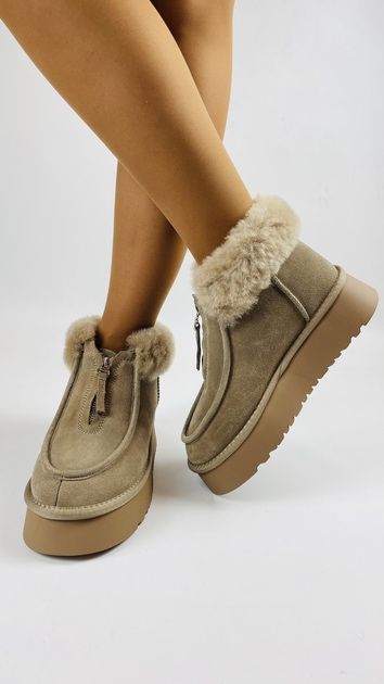 Сапоги женские с мехом