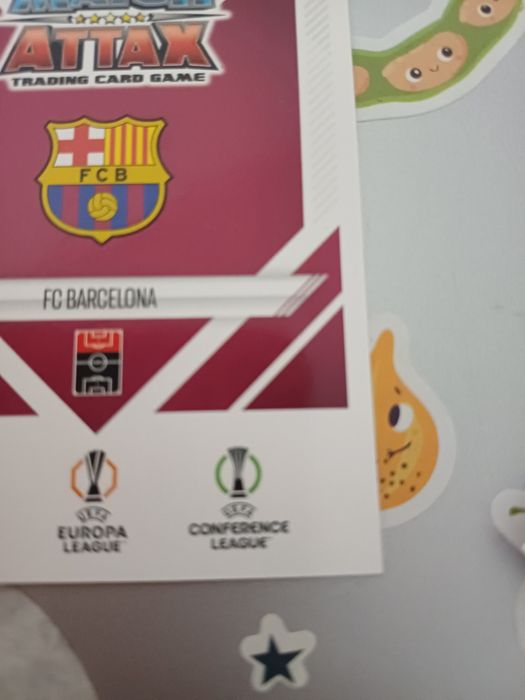 Vând cartonas MATCH ATTAX + 2 cartonase