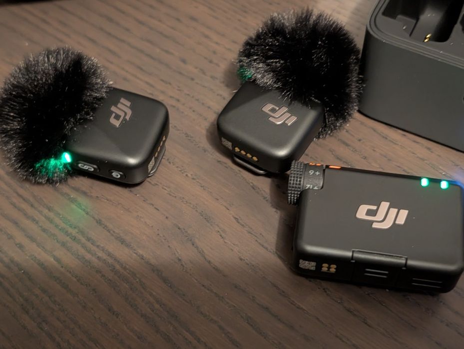 Set de  Microfoane Wireless pentru iPhone DJI Mic Mini 

Acesta este p