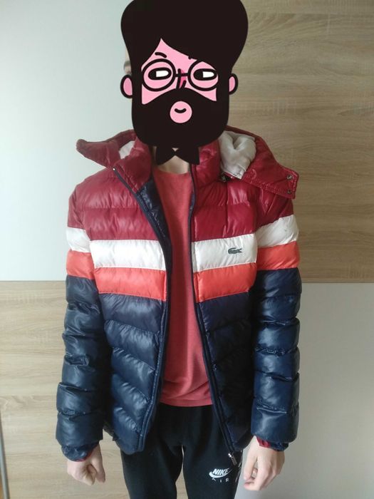 Зимно плътно яке Лакост