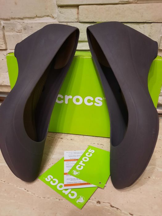 Pantofi Crocs w9,39, Sandale strasuri, simple 39/40