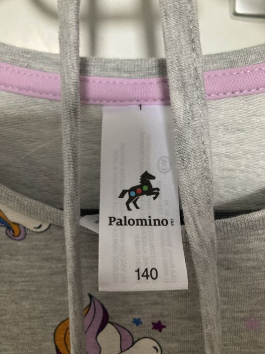 Rochita gri cu unicorni de copii - 140 cm