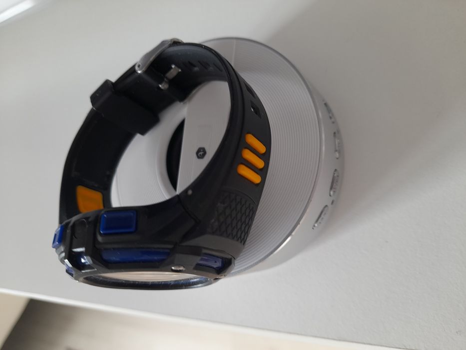 Vand ceas sport cronograf,Water rezistent,curea silicon,ecran generos