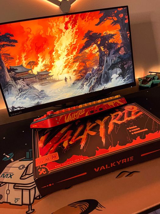 Tastatura mecanica | VALKYRIE VK MAG 75 | switch uri lubrifiate manual