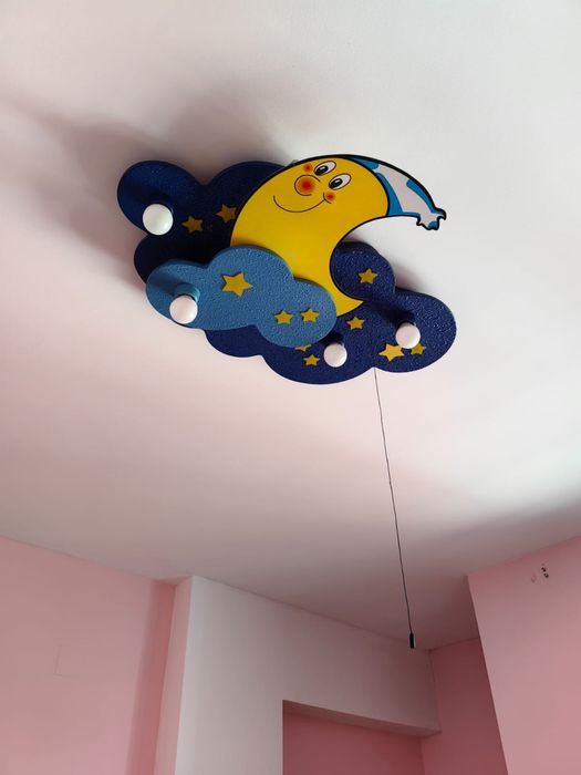 Детска таванна лампа - 72/55 см