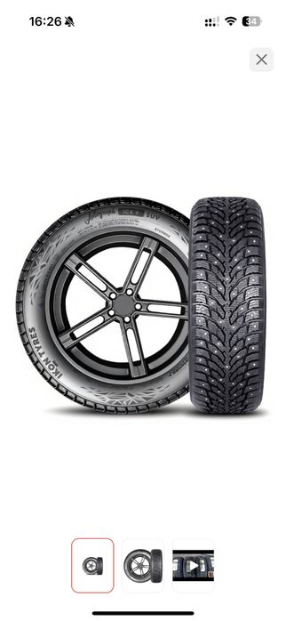 Продам шины  Ikon Tyres (Nokian) Autograph Ice 9 SUV 255/55 R20 110 T