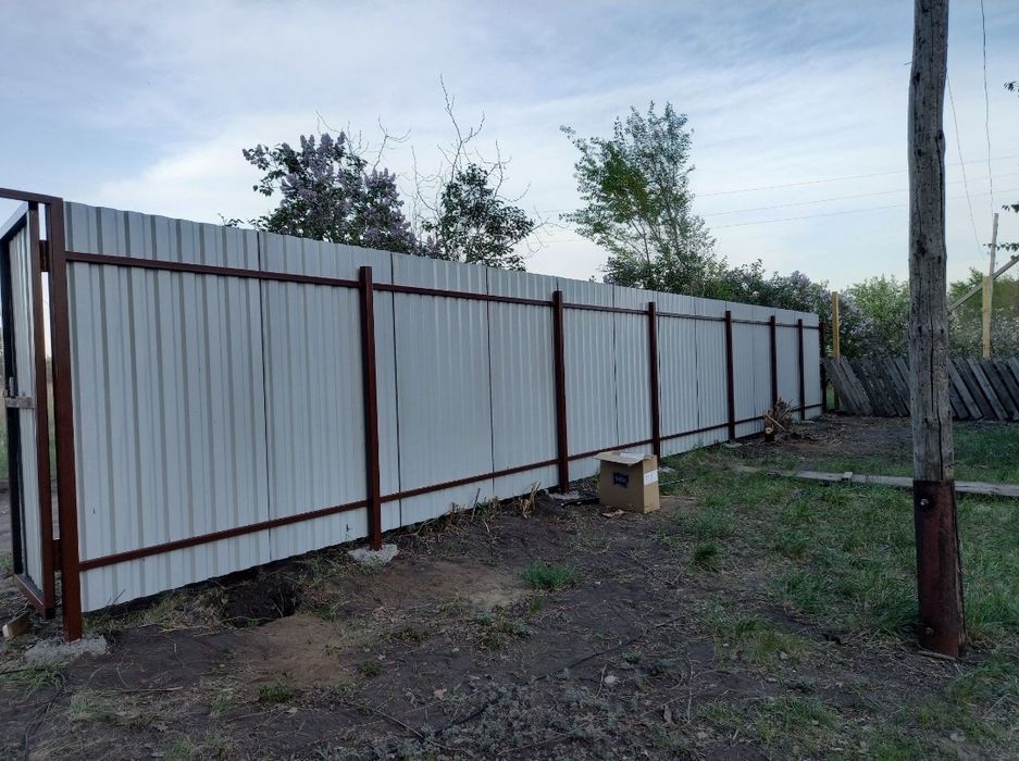 Забор из профлиста