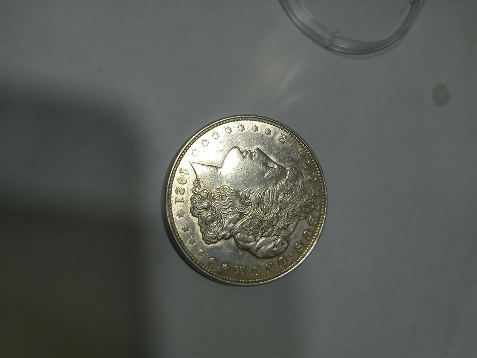 1 долар 1921г сребро