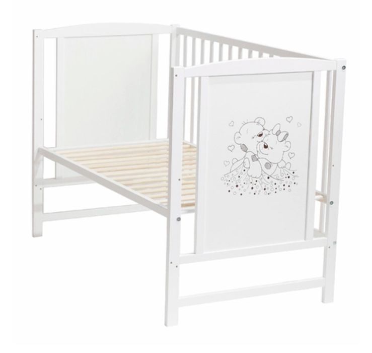 Pătuț de lemn bebe