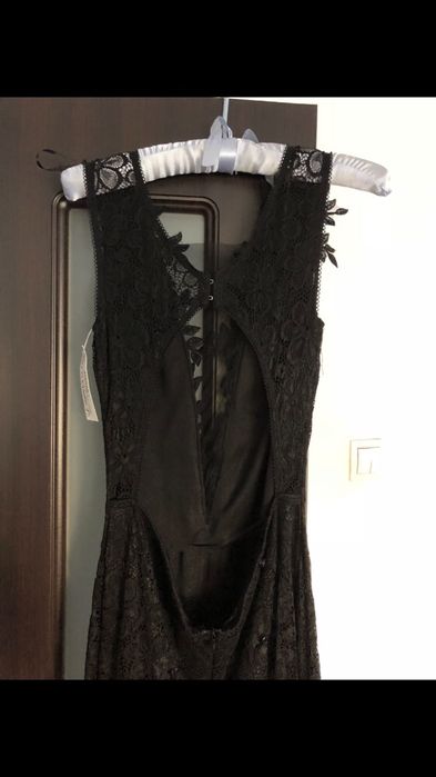 Rochie sirena dantela paiete