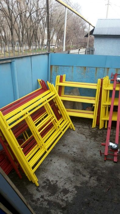 Вышка передвижная, леса рамные