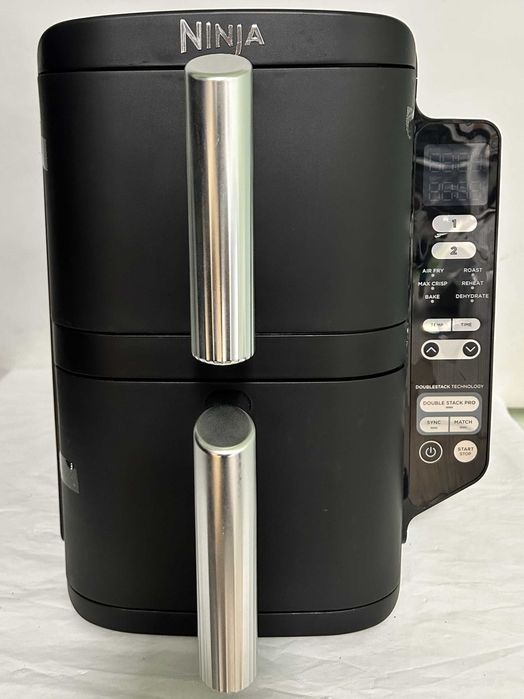 НОВ Ninja Double Stack SL300EU – Вертикален Air Fryer (7.6L) + 6 м. Гаранция