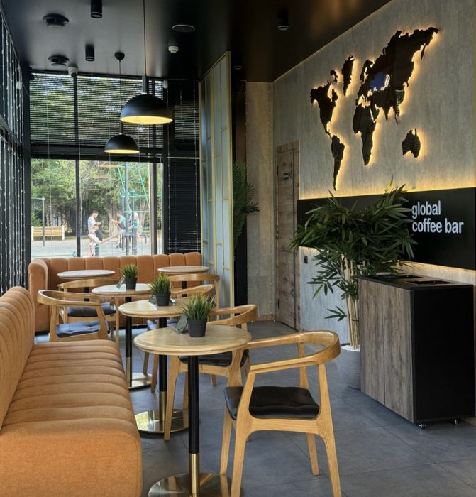 Диваны для кафе ресторанов, столы, стулья