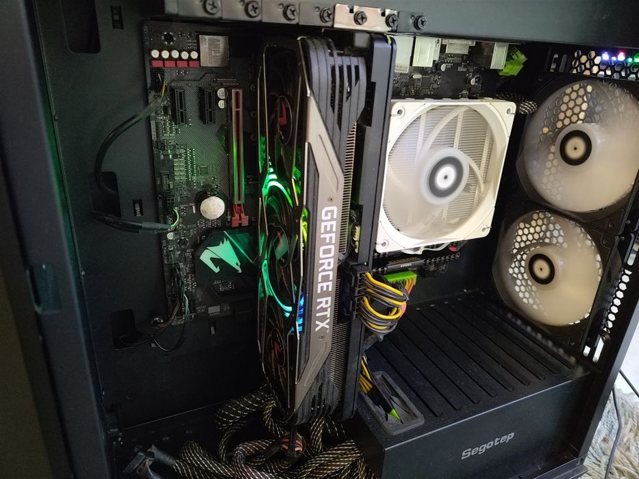 PC Gaming I5 9600K 3.7Ghz Gigabyte Aorus Z370 RTX 3070 16gb DDR4 480gb