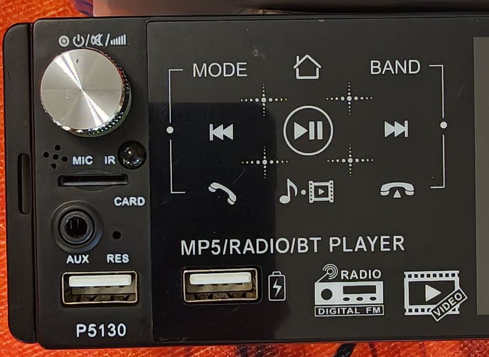 Media Player Auto 1 DIN All in One Cu Touch Screen Nou