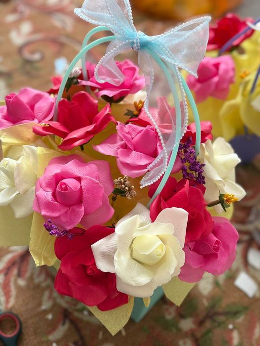 Сабыннан жасалған гүл