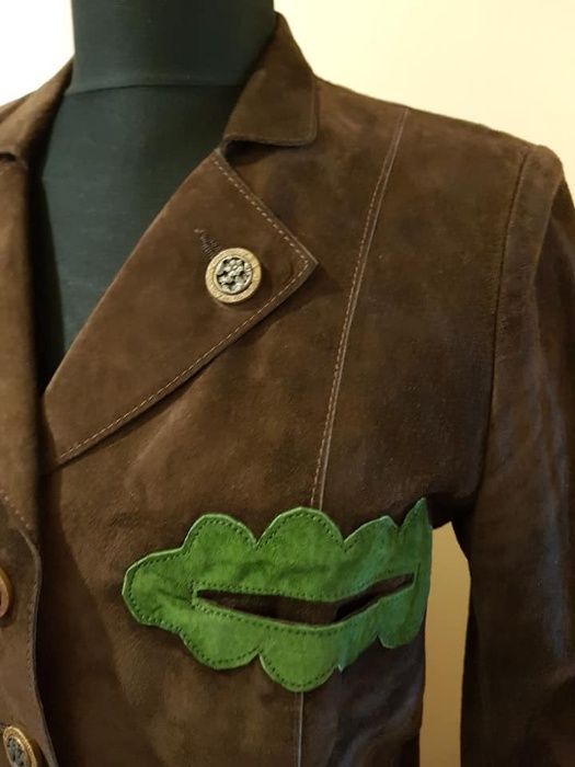 Oferta! Jacheta/sacou piele intoarsa Tara Jarmon