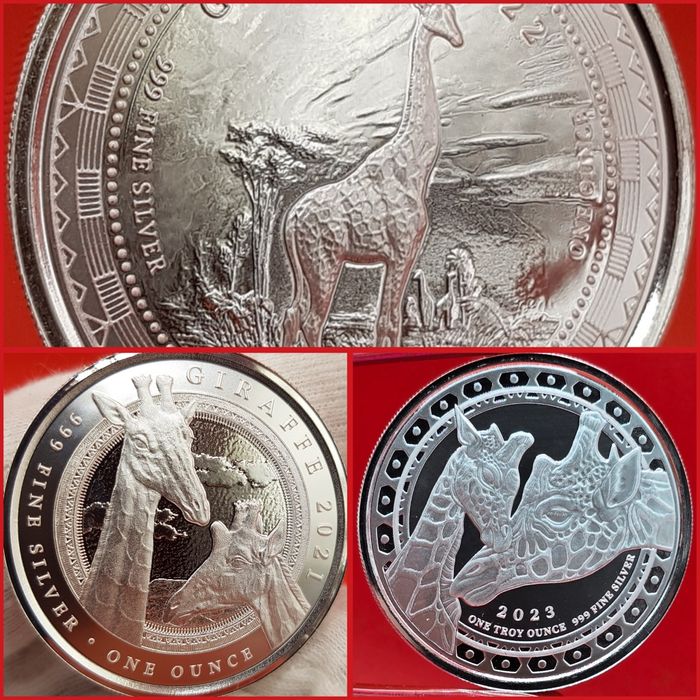 SUA Scottsdale Mint EC8 2023 si 2024+ monede lingou argint 999