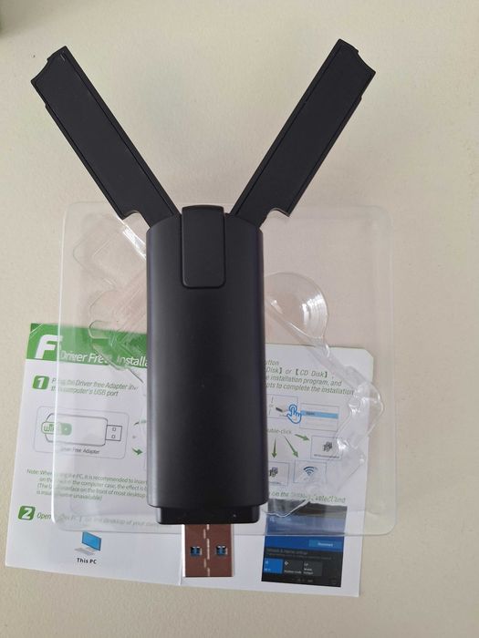 WiFi 7 USB 3.0 Gaming Card Driver 8912AU Chipset BE6500 USB Wireless