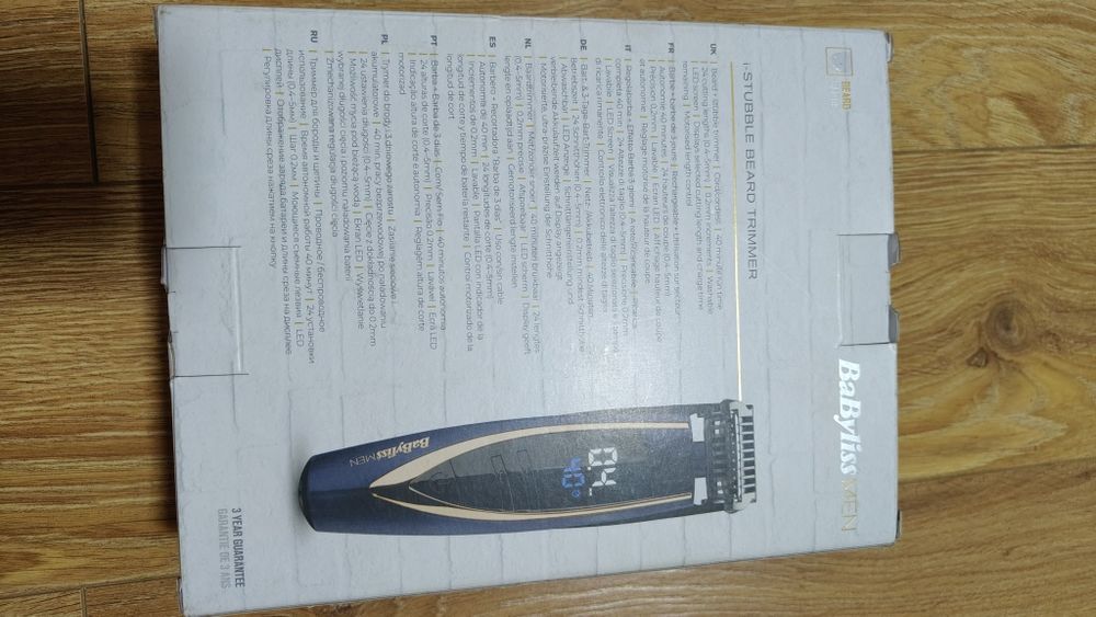 Aparat de tuns barba  BaByliss produs nou