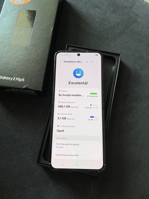 Samsung Flip 5 5G 512GB Black Dual Sim Impecabil