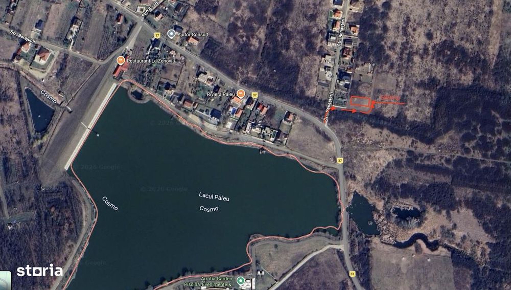Teren intravilan de vânzare – Paleu, zona lac