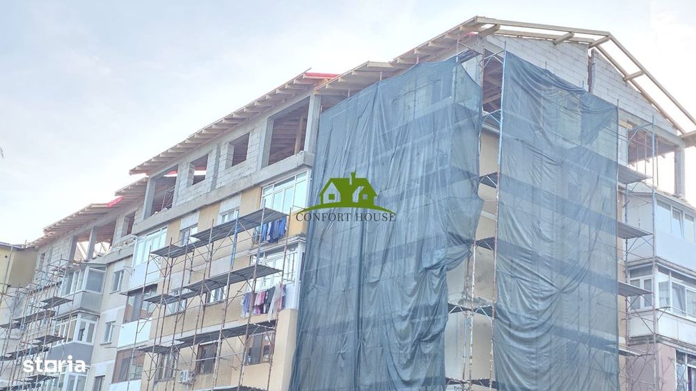 92mp nou-mansarda Ostroveni | Bloc A | Iulie-2026 |Centrala |1Balcon