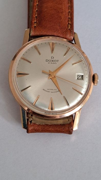 Ceas de Aur 14 K Elvețian Duxot