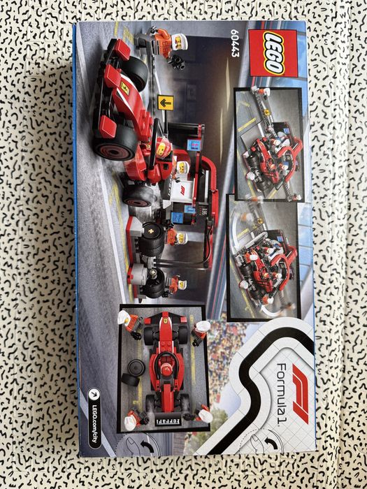 Lego City Formula1 Pit Stop 60443
