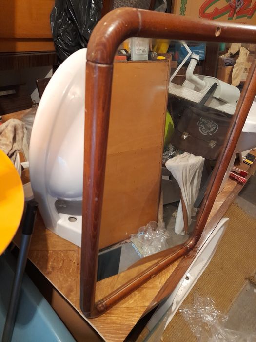 ОГЛЕДАЛА: Голямо красиво огледало с дървена рамка 1.06м/ 50 см и други