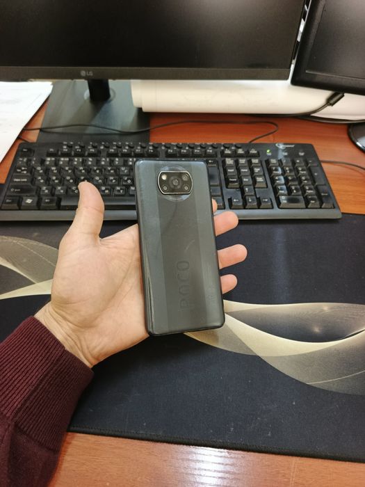 Poco X3nfc 64gb(2022)iwlawi zur aybi yuq tozza telefon
