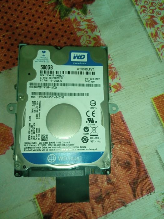 Хард диск за Леново500