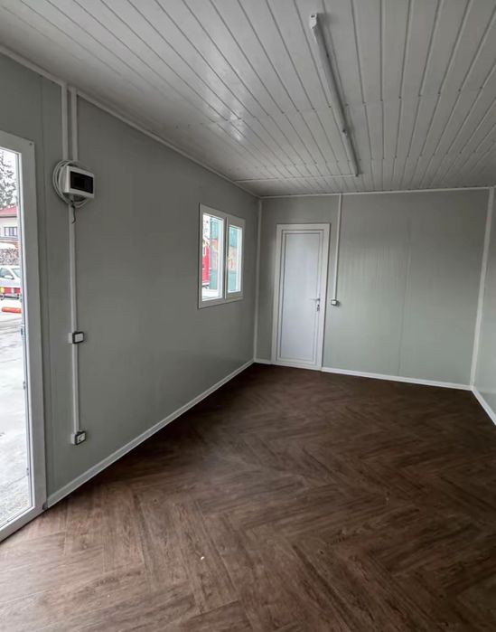 Container locuibil 6m din panou sandwich – birou șantier / casă modula