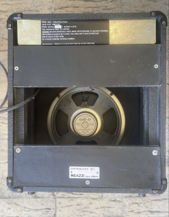 Marshall 5005 Lead 12 / Marshall 5002 Lead 20