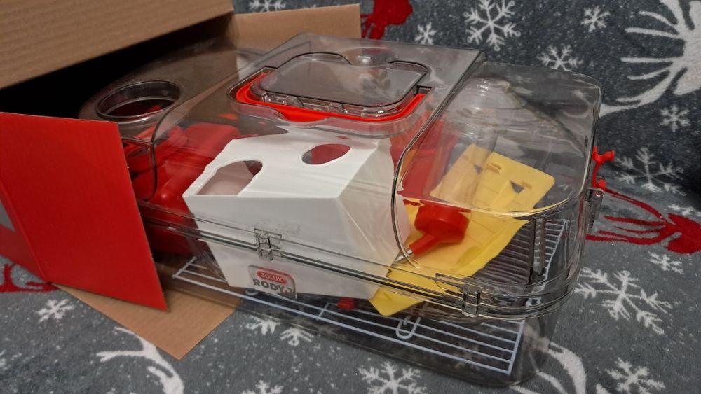 Cușcă hamsteri Zolux Rody 3 Solo – aproape nouă